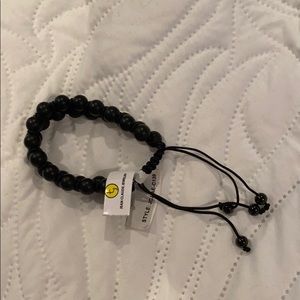 Jean Claude Jewelry Black Double Beaded Bracelet​